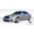 2000-2002 Mercedes S Class W220 AMG Look Front Bumper - 1 Piece - image 3