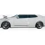 1998-2002 Mercedes CLK AMG Look Side Skirts - image 4