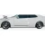 1998-2002 Mercedes CLK AMG Look Side Skirts - image 5