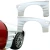 FRP DMA D1 40mm Wide Body Fenders (front) > Nissan Silvia (S13) 1989-1994 - image 1