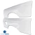 FRP DMA Wide Body 20mm Fenders (rear) 2pc > Nissan Skyline (R32) GTS 1990-1994 > 2dr Coupe - image 4