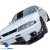 Carbon Fiber BORD Front Bumper Canards 4pc > Nissan Skyline (R33) GTR 1995-1998 - image 15