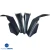 Carbon Fiber BORD Front Bumper Canards 4pc > Nissan Skyline (R33) GTR 1995-1998 - image 9