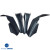 Carbon Fiber BORD Front Bumper Canards 4pc > Nissan Skyline (R33) GTR 1995-1998 - image 9