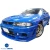 FRP 400R Fender Flares > Nissan Skyline (R33) GTR 1995-1998 > 2dr Coupe - image 5