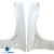 FRP BSPO Wide Body 20mm Fenders (front) 2pc > Nissan Skyline (R34) GTR 1999-2004 - image 5