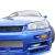 FRP BSPO Wide Body 20mm Fenders (front) 2pc > Nissan Skyline (R34) GTR 1999-2002 - image 26