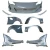 FRP BLIT Wide Body Kit 11pc > Scion FR-S 2013-2016 - image 1