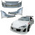ModeloDrive FRP BLIT Body Kit 3pc > Subaru BRZ (ZN6) 2013-2020 - image 1