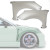 FRP APBR Wide Body 45mm Fenders (front) > Toyota MRS MR2 Spyder 2000-2005 - image 1