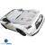 FRP GT Louvered Type-2 Hood > Nissan GTR R35 2009-2017 - image 28