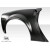 2005-2013 Chevrolet Corvette C6 ZR Edition Rear Fenders - 2 Piece - image 8