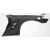 1997-2004 Chevrolet Corvette ZR Edition Carbon Fiber Fender - image 13