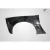 2005-2013 Chevrolet Corvette ZR1 Look Carbon Fiber Fender Flare - image 18