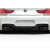 2011-2019 BMW 6 Series M6 F06 F12 F13 AMK Rear Diffuser - 1 Piece - image 1