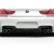 2011-2019 BMW 6 Series M6 F06 F12 F13 AMK Rear Diffuser - 1 Piece - image 1
