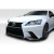 2013-2015 Lexus GS F Sport X-5 Front Splitter - 2 Piece - image 10