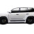 2008-2015 Lexus LX570 AF-1 Wide Body Side Skirt Rocker Panels ( GFK ) - 2 Piece (S) - image 1