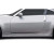 2003-2008 Nissan 350Z Z33 AM-S GT2 Side Skirts - 1 Piece - image 4