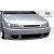 1990-1997 Volkswagen Passat Duraflex RS Look Front Bumper - 1 Piece (S) - image 3