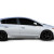 2010-2014 Honda Insight Polyurethane Vortex Side Add Ons Spat Extensions - 4 Piece (S) - image 2