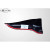 2007-2009 Infiniti G Sedan Polyurethane Vortex Side Add Ons Spat Extensions - 2 Piece (S) - image 3