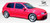 1999-2005 Volkswagen Golf GTI Duraflex OTG Front Lip Under Spoiler Air Dam 1 Piece (S)