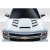 2014-2015 Chevrolet Silverado Viper Look Hood - 1 Piece - image 1