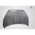 2016-2018 Ford Focus RS Look Hood - 1 Piece (S) - image 4