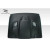 2018-2025 Jeep Wrangler JL Gladiator JT Duraflex Hellcat Look Hood - 1 Piece - image 7
