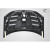 2012-2015 Honda Civic 4DR TS-1 Hood - 1 Piece - image 3