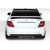 2008-2011 Mercedes C Class / C63 W204 Super Fin Rear Diffuser - 1 Piece ( fits AMG Bumper only ) - image 1