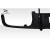 2008-2011 Mercedes C Class / C63 W204 Duraflex Super Fin Rear Diffuser - 1 Piece ( fits AMG Bumper only ) - image 15