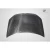 2010-2014 Volkswagen Golf GTI / Jetta Sportwagen DriTech Regulator Hood - 1 Piece - image 5