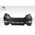 2014-2019 Ford Fiesta RS Look Rear Bumper - 1 Piece - image 3
