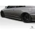 2001-2005 Honda Civic 2DR 4DR Sleek Side Skirts - 4 Piece - image 3