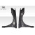 2006-2007 Subaru Impreza WRX STI 4DR WRC Look Wide Body Front Fenders - 2 Piece - image 11