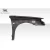 2006-2007 Subaru Impreza WRX STI 4DR WRC Look Wide Body Front Fenders - 2 Piece - image 9