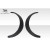 1990-1997 Mazda Miata Rocket Wide Body Front Fender Flares - 4 Piece - image 14