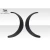 1990-1997 Mazda Miata Rocket Wide Body Front Fender Flares - 4 Piece - image 4
