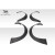 1990-1997 Mazda Miata Duraflex Tron Wide Body Flares (+50mm)  - 4 Piece - image 10