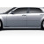 2005-2010 Chrysler 300 300C Duraflex Bomber Side Skirts Rocker Panels - 2 Piece - image 1