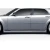 2005-2010 Chrysler 300 300C Bomber Side Skirts Rocker Panels - 2 Piece - image 12