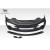 2005-2011 Porsche 911 Carrera 997 Duraflex Tecnika Front Bumper - 4 Piece - image 3