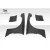 1989-1994 Nissan Skyline R32 2DR TKO RBS Wide Body Front Fenders - 2 Piece - image 5