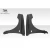 2004-2005 Subaru Impreza WRX STI 4DR WRC Look Wide Body Front Fender - 2 Piece - image 3
