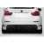 2008-2014 BMW X6M E71 E72 DriTech AK-M Rear Diffuser - 1 Piece - image 1