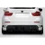 2008-2014 BMW X6M AK-M Carbon Fiber Rear Lip - image 1