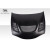1995-1999 Mitsubishi Eclipse Eagle Talon Duraflex Evo GT Hood - 1 Piece - image 3