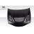 1995-1999 Mitsubishi Eclipse Eagle Talon Evo GT Hood - 1 Piece - image 8